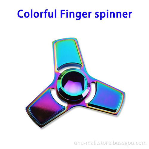 Children Day's Gifts Stress Reducer Fidget Spinner Toy made of Zinc Alloy